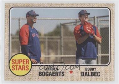 2021 Topps Throwback Thursday #TBT - Online Exclusive [Base] #66 - 1968 Topps Baseball Design - Xander Bogaerts, Bobby Dalbec /944