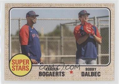 2021 Topps Throwback Thursday #TBT - Online Exclusive [Base] #66 - 1968 Topps Baseball Design - Xander Bogaerts, Bobby Dalbec /944