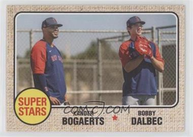 2021 Topps Throwback Thursday #TBT - Online Exclusive [Base] #66 - 1968 Topps Baseball Design - Xander Bogaerts, Bobby Dalbec /944