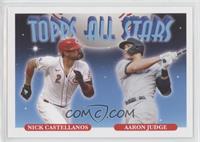 1993 Topps All Stars Baseball Design - Nick Castellanos, Aaron Judge #/747