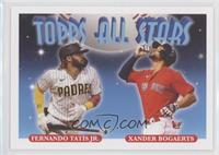 1993 Topps All Stars Baseball Design - Fernando Tatis Jr., Xander Bogaerts #/747
