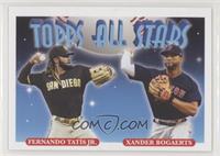 1993 Topps All Stars Baseball Design - Fernando Tatis Jr., Xander Bogaerts (Bot…