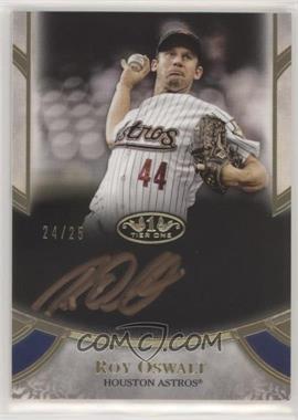 2021 Topps Tier One - Prime Performers Autographs - Bronze Ink #PPA-ROS - Roy Oswalt /25