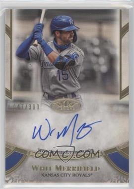 2021 Topps Tier One - Prime Performers Autographs #PPA-WME - Whit Merrifield /300