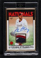 Stephen Strasburg [Uncirculated] #/1