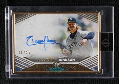 2021 Topps Transcendent Collection VIP Party - Framed Hall of Fame Horizontal Autographs #VFAH-RJ1 - Randy Johnson /25 [Uncirculated]