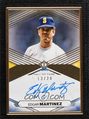 2021 Topps Transcendent Hall Of Fame Edition - Transcendent Collection Autographs #THOF-EM - Edgar Martinez /20