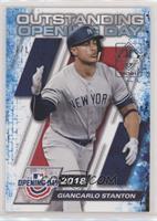 Giancarlo Stanton (2021 Topps Opening Day Outstanding Opening Day) #/1