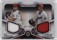 Stephen Strasburg, Max Scherzer #/150