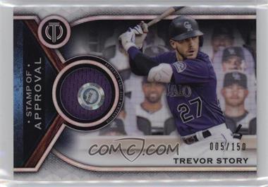 2021 Topps Tribute - Stamp of Approval Relics #SOA-TS - Trevor Story /150