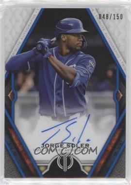 2021 Topps Tribute - Tribute Autographs - Blue #TA-JSO - Jorge Soler /150