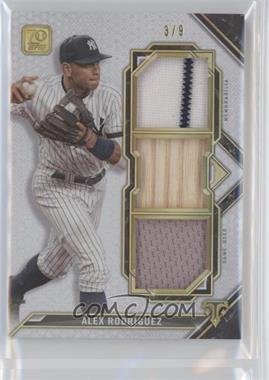 2021 Topps Triple Threads - 70 Years of Topps Relics #70TR-AR - Alex Rodriguez /9
