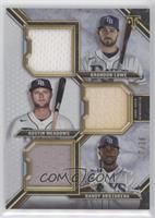 Randy Arozarena, Austin Meadows, Brandon Lowe #/36