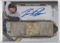 Miguel Cabrera #/27