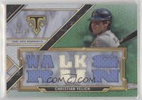 Christian Yelich #/18