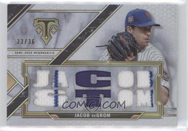 2021 Topps Triple Threads - Triple Threads Relics #TTR-JD2 - Jacob deGrom /36