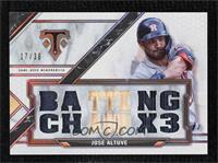 Jose Altuve #/36