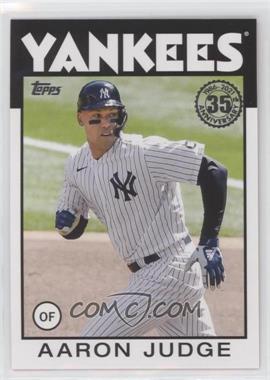 2021 Topps Update Series - 1986 Topps Baseball 35th Anniversary #86B-12 - Aaron Judge