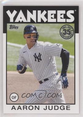 2021 Topps Update Series - 1986 Topps Baseball 35th Anniversary #86B-12 - Aaron Judge