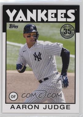 2021 Topps Update Series - 1986 Topps Baseball 35th Anniversary #86B-12 - Aaron Judge