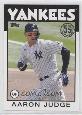 2021 Topps Update Series - 1986 Topps Baseball 35th Anniversary #86B-12 - Aaron Judge