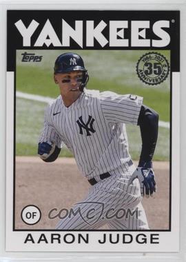 2021 Topps Update Series - 1986 Topps Baseball 35th Anniversary #86B-12 - Aaron Judge