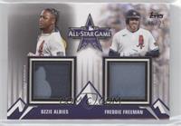 Ozzie Albies, Freddie Freeman #/25