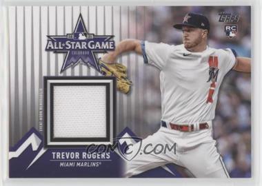 2021 Topps Update Series - All-Star Stitches #ASSC-TR - Trevor Rogers