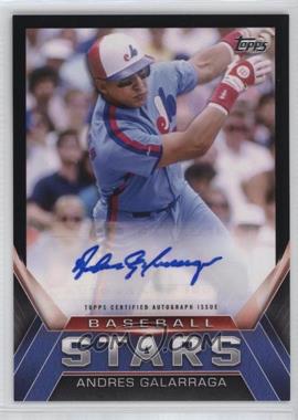 2021 Topps Update Series - Baseball Stars Autographs - Black #BSA-AG - Andres Galarraga /139