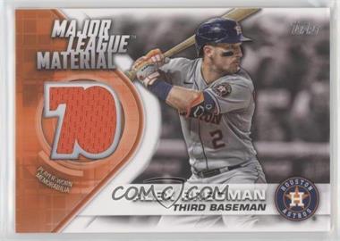 2021 Topps Update Series - Major League Material #MLM-AB - Alex Bregman