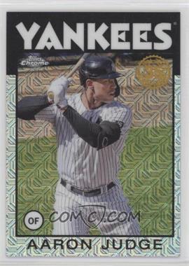 2021 Topps Update Series - Silver Pack 1986 Topps Chrome Baseball #86C-2 - Aaron Judge