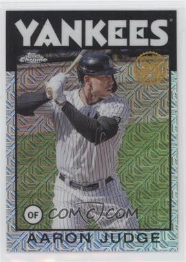 2021 Topps Update Series - Silver Pack 1986 Topps Chrome Baseball #86C-2 - Aaron Judge