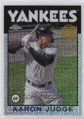 2021 Topps Update Series - Silver Pack 1986 Topps Chrome Baseball #86C-2 - Aaron Judge