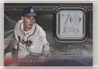 Warren Spahn #/299