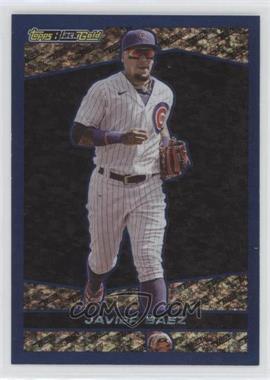 2021 Topps Update Series - Topps Black Gold - Blue #BG-18 - Javier Baez