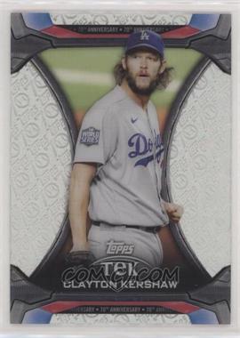 2021 Topps Update Series - Topps Tek 70th Anniversary #TTA-20 - Clayton Kershaw