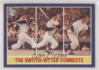1962 Topps The Switch Hitter Connects #/199