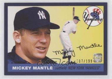 2021 Topps X Mickey Mantle Collection - [Base] - Navy Blue #9 - 1955 Topps /199