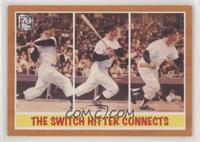 1962 Topps The Switch Hitter Connects #/150