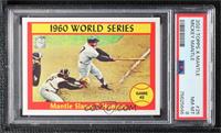 1961 Topps 1960 World Series Game #2 (Mantle Slams 2 Homers) [PSA 8 N…