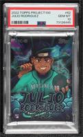 Season Three - Julio Rodriguez by DJ Skee [PSA 10 GEM MT] #/3,999