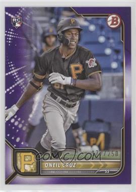 2022 Bowman - [Base] - Purple Border #51 - Oneil Cruz /250