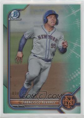 2022 Bowman - Chrome Prospects - Aqua Refractor #BCP-53 - Francisco Alvarez /125