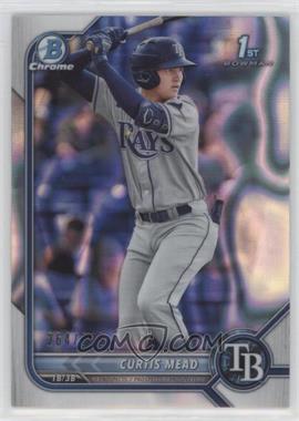 2022 Bowman - Chrome Prospects - Lava Refractor #BCP-10 - Curtis Mead /399 - Courtesy of COMC.com