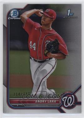 2022 Bowman - Chrome Prospects - Refractor #BCP-70 - Andry Lara /499