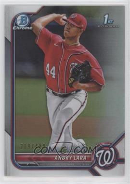 2022 Bowman - Chrome Prospects - Refractor #BCP-70 - Andry Lara /499