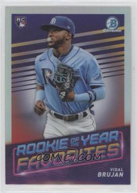 2022 Bowman - Rookie of the Year Favorites #ROYF-4 - Vidal Brujan