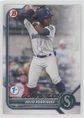 2022 Bowman 1st Edition - [Base] #BPPF-45 - Julio Rodriguez