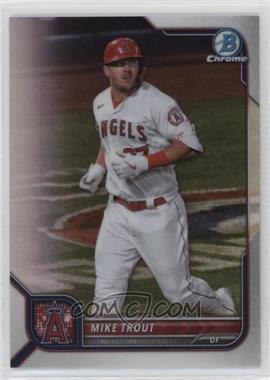 2022 Bowman Chrome - [Base] - Refractor #13 - Mike Trout /499