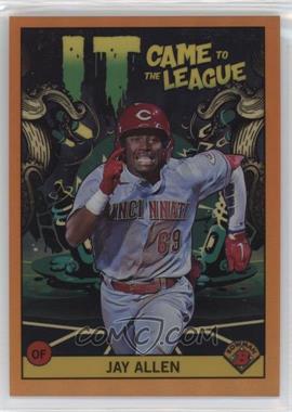 2022 Bowman Chrome - It Came to the League - Orange Refractor #ICFL-14 - Jay Allen /25 [EX to NM]